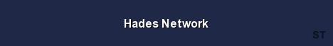 Hades Network Server Banner
