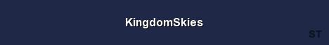KingdomSkies Server Banner