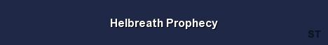 Helbreath Prophecy Server Banner