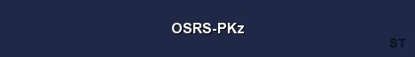 OSRS PKz Server Banner