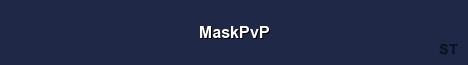 MaskPvP Server Banner