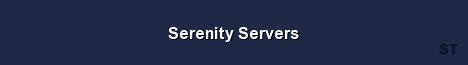 Serenity Servers Server Banner