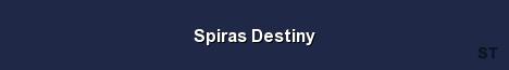 Spiras Destiny Server Banner