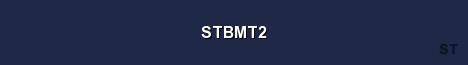 STBMT2 Server Banner