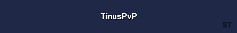 TinusPvP Server Banner