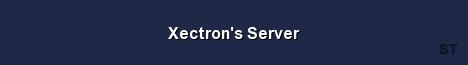 Xectron s Server Server Banner