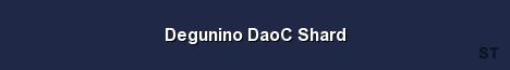 Degunino DaoC Shard Server Banner
