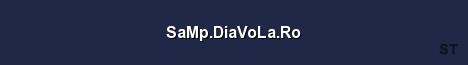 SaMp DiaVoLa Ro Server Banner
