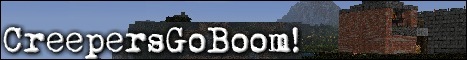 CreepersGoBoom Server Banner