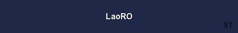 LaoRO Server Banner