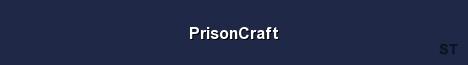 PrisonCraft Server Banner