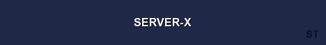 SERVER X Server Banner