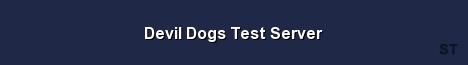 Devil Dogs Test Server Server Banner