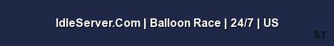 IdleServer Com Balloon Race 24 7 US Server Banner