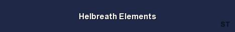 Helbreath Elements 