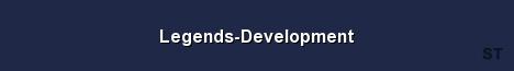 Legends Development Server Banner