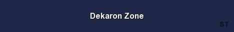 Dekaron Zone Server Banner