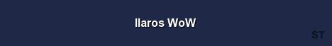 Ilaros WoW Server Banner