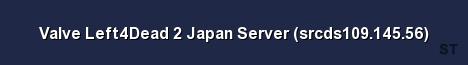 Valve Left4Dead 2 Japan Server srcds109 145 56 