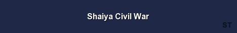 Shaiya Civil War Server Banner