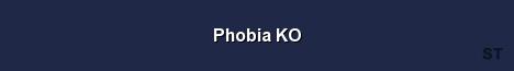 Phobia KO Server Banner