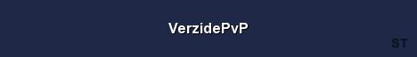 VerzidePvP Server Banner