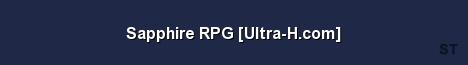 Sapphire RPG Ultra H com Server Banner