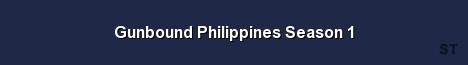 Gunbound Philippines Season 1 Server Banner