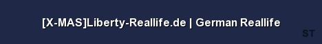 X MAS Liberty Reallife de German Reallife Server Banner