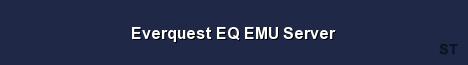 Everquest EQ EMU Server Server Banner