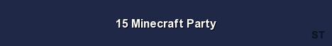 15 Minecraft Party Server Banner