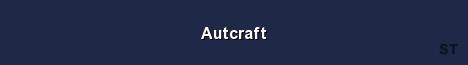 Autcraft Server Banner