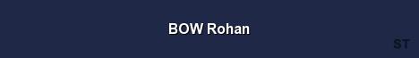 BOW Rohan Server Banner