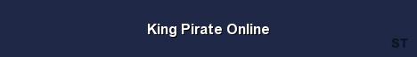 King Pirate Online Server Banner