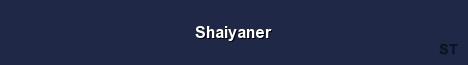Shaiyaner Server Banner