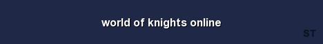 world of knights online 