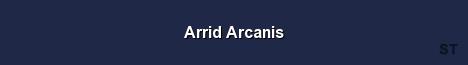 Arrid Arcanis 