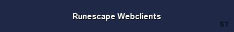 Runescape Webclients Server Banner