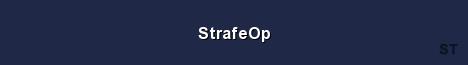 StrafeOp Server Banner