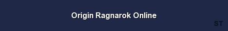 Origin Ragnarok Online 