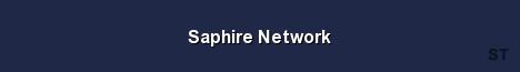 Saphire Network Server Banner
