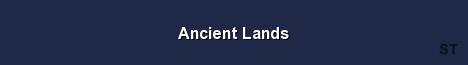 Ancient Lands Server Banner