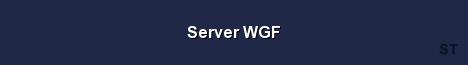 Server WGF 