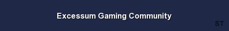 Excessum Gaming Community Server Banner