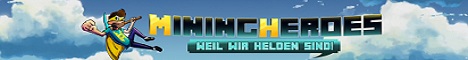 Miningheroes Server Banner