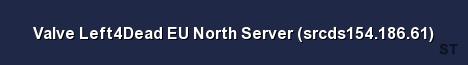 Valve Left4Dead EU North Server srcds154 186 61 Server Banner