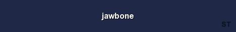jawbone Server Banner