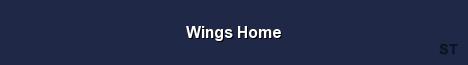 Wings Home Server Banner