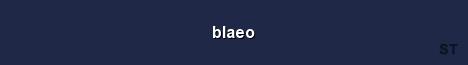 blaeo Server Banner