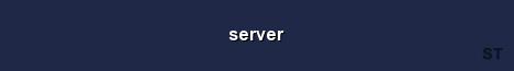 server Server Banner